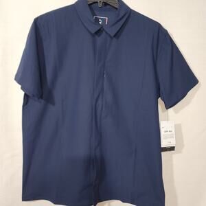 Nike 24.7 PerfectStretch Men's Dri-FIT Snap-Down Top Size Medium